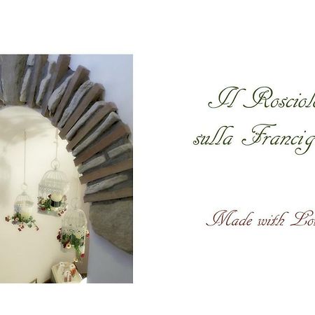 フォルメッロIl Rosciolo Sulla Francigenaアパートメント エクステリア 写真